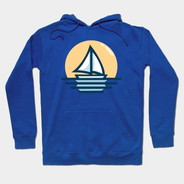 Sail Hoodie by Rekayasabumi